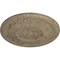 Ekena Millwork Temple Ceiling Medallion (Fits Canopies up to 9 1/4"), 24"OD x 1 5/8"P, Gobi Desert Crackle CM24TEGDC - alternate 3